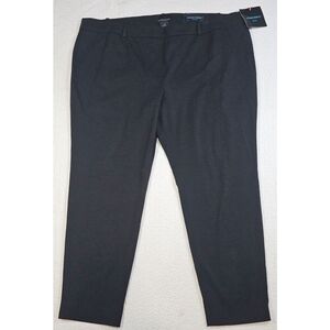 NWT Cynthia Rowley Black PIA Slim Ankle Pants